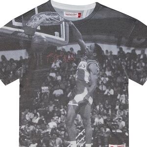 Mitchell & Ness Spud Webb Atlanta Hawks Graphic Tee XL NBA Shirt